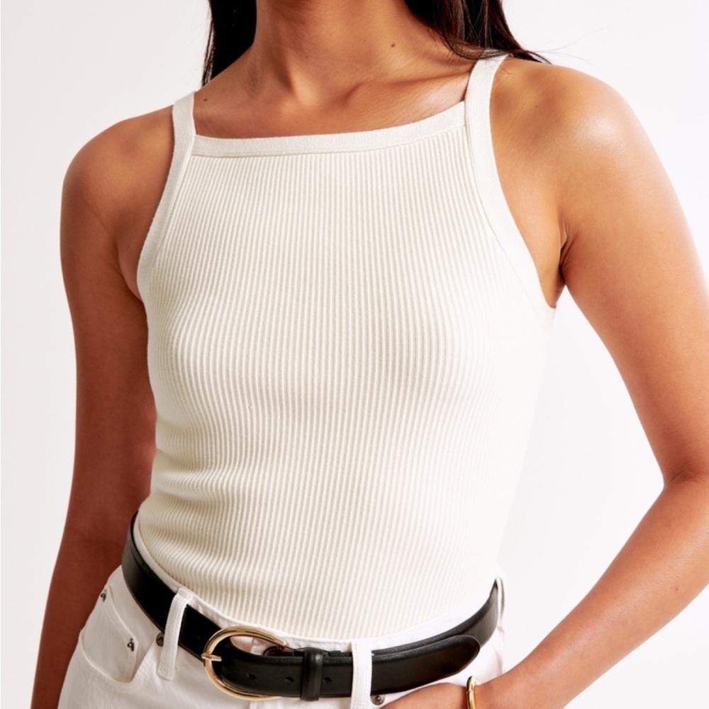 Abercrombie High-Neck Tank Top